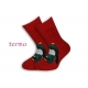 Teplé trblietavé vianočné ponožky