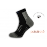 Polofroté športové ponožky - čierne