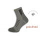 Polofroté športové ponožky - sivé