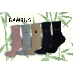 Bambusové dámske ponožky 5-párov