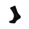 Štýlové čierne teplé pánske ponožky. DESIGN.