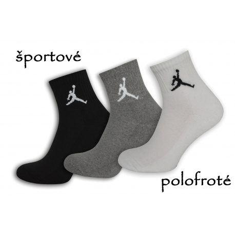 Polofroté športové ponožky - 3-páry
