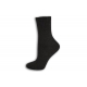 Tmavo-sivé vlnené dámske ponožky