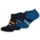 Pánske nízke farebné ponožky - 3-páry