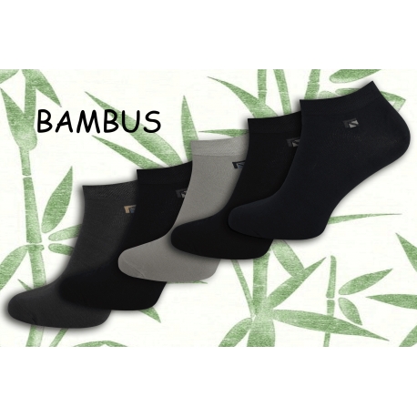 Bambusové kotníkové ponožky. 5-párov