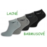 4-páry lacných bambusových ponožiek