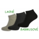3-páry lacných bambusových ponožiek