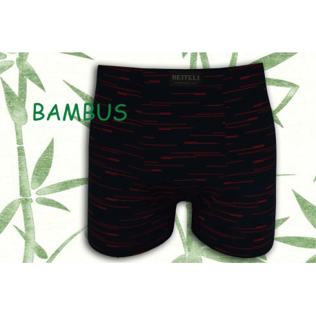 Tm. modré bambusové boxerky so vzorom