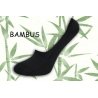 Bambusové šedé neviditeľné ponožky