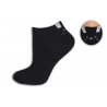 Čierne bambusové ponožky s mačičkou
