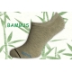 HAPPY. Bambusové ponožky do tenisiek - prírodné