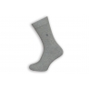 Klasické oblekové sivé pánske ponožky