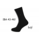 IBA 43-46! Pánske šedé vysoké ponožky