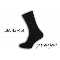 IBA 43-46! Pánske petrolejové vysoké ponožky