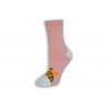 Ružové ponožky so žirafkou