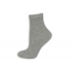 Sivé stredné dámske ponožky
