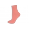 Lososové stredné dámske ponožky
