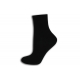 Čierne stredné dámske ponožky