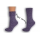 Najteplejšie dámske ponožky do -25 °C - fialové