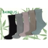 Bambusové pásikavé ponožky výhodné 5 balenie