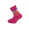 Ružové teplé detské ponožky