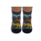 Detské ponožky s farebnými dinosaurami
