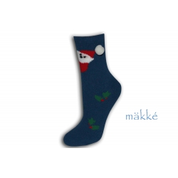 Mäkké vianočné ponožky s imelom