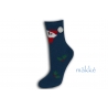 Mäkké vianočné ponožky s imelom