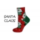 SANTA CLAUS. Vianočné červené ponožky