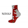 RUDOLF. Vianočné ponožky.
