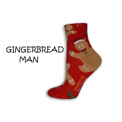 PERNÍKOVÝ MUŽ. Vianočné ponožky
