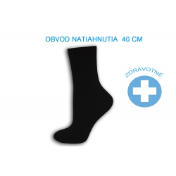MEDICAL. Čierne dámske zdravotné ponožky