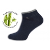 Bambusové modré ponožky s kotvou