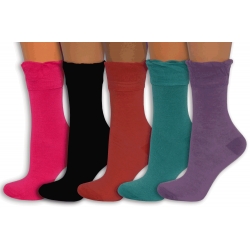 Farebné tenké zdravotné ponožky