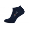 Krátke športové pánske modré ponožky