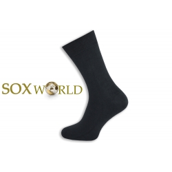 95% bavlnené šedé pánske ponožky