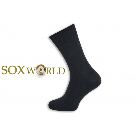 Veľ.47-50. 95% bavlnené šedé pánske ponožky
