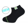 Čierne ľahké nízke detské ponožky