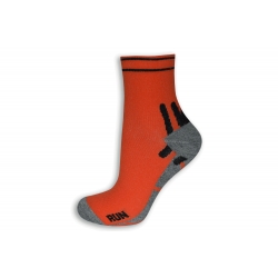 Bežecké dámske oranžové ponožky
