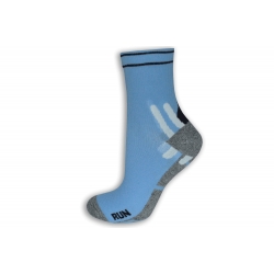 Dámske ponožky na behanie - modré