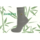 Sivé dámske bambusové ponožky