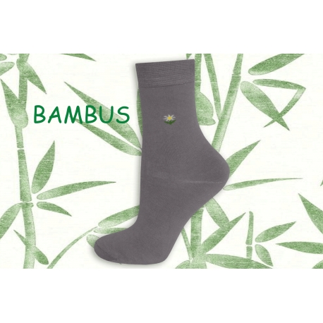 Fialové dámske bambusové ponožky