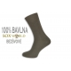 100% bavlnené pánske ponožky - vojenské zelené
