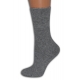 Sivé mega teplé dámske ponožky