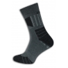 Trekové sivé pánske termo ponožky