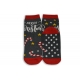 Vianočné detské teplé ponožky - s nápisom