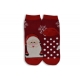 Vianočné detské teplé ponožky - s Mikulášom