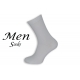 MEN. Biele bavlnené pánske ponožky
