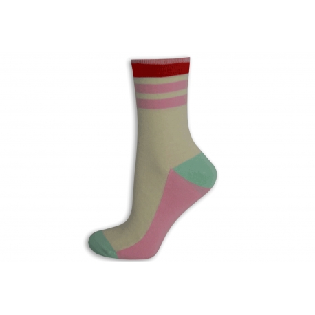 Vzorované dámske ponožky - farebné