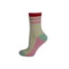 Vzorované dámske ponožky - farebné